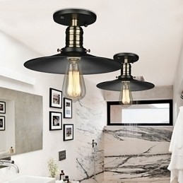 Designer Touch Decorative Country Designers Metal Flush Mount