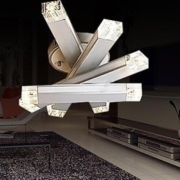 Designer Touch Decorative Modern Contemporary Metal Flush Mount