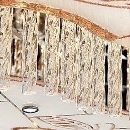 Designer Touch Decorative Flush Mount Modern Contemporary Metal