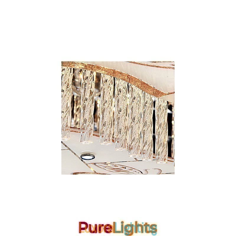 Designer Touch Decorative Flush Mount Modern Contemporary Metal