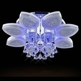 Designer Touch Decorative Flush Mount Modern Contemporary Metal