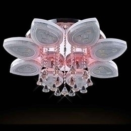 Designer Touch Decorative Flush Mount Modern Contemporary Metal