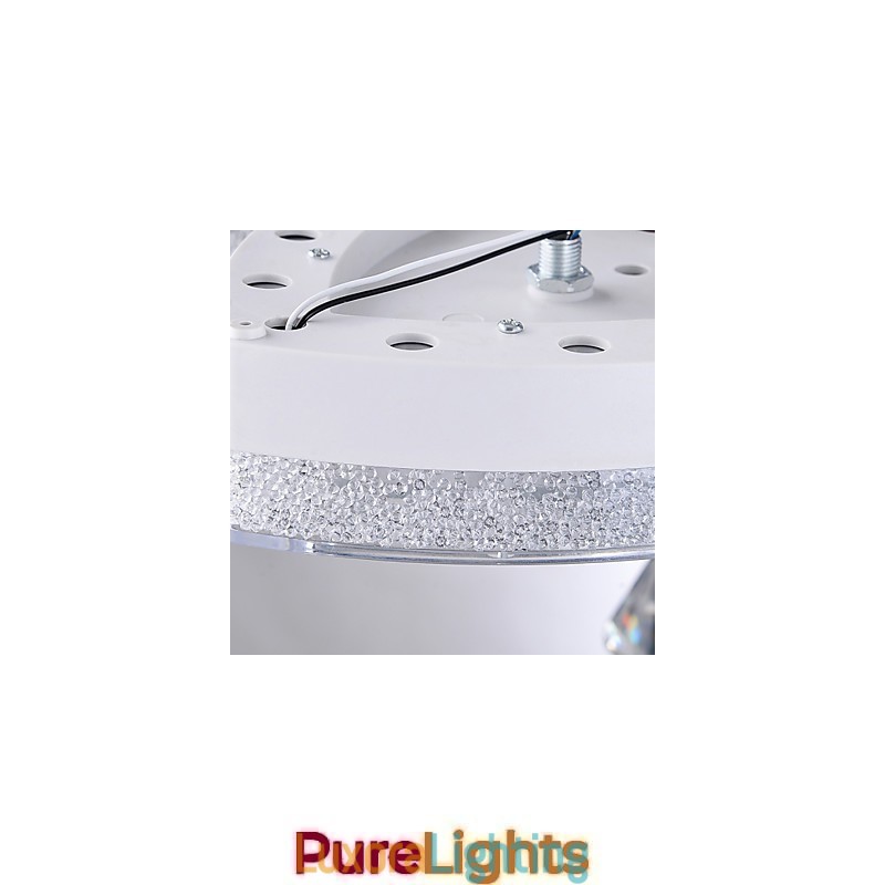 Designer Touch Decorative Flush Mount Modern Contemporary Metal