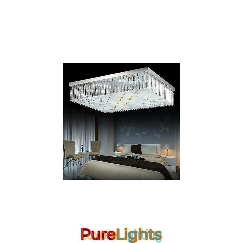 Designer Touch Decorative Flush Mount Modern Contemporary Metal