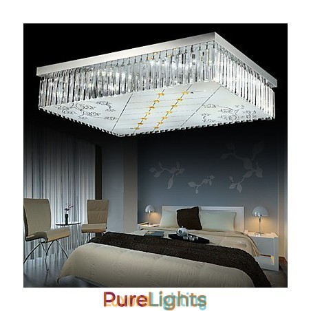 Designer Touch Decorative Flush Mount Modern Contemporary Metal