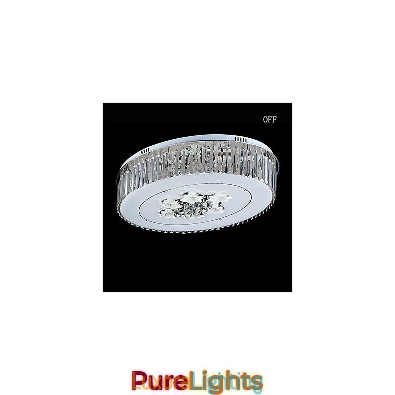 Designer Touch Decorative Flush Mount Modern Contemporary Metal