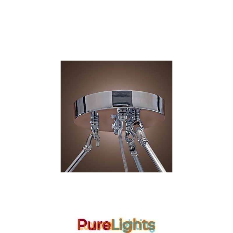 Designer Touch Decorative Modern Crystal Flush Mount with 5 Lights Black Fabric Shade