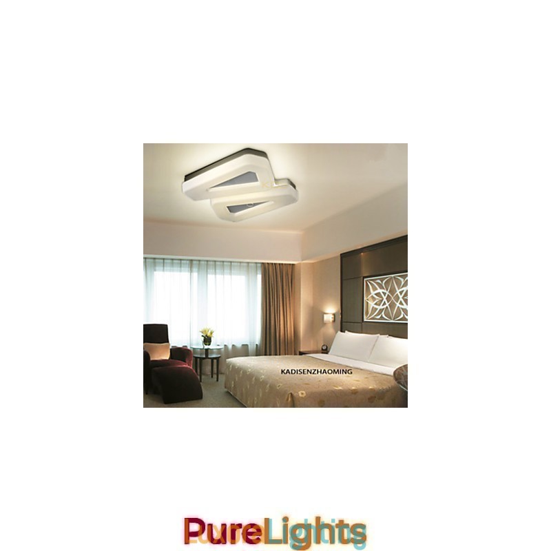Designer Touch Decorative Flush Mount Light White Warm White Light Fashion Simple Modern