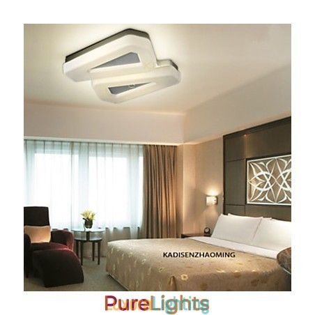Designer Touch Decorative Flush Mount Light White Warm White Light Fashion Simple Modern