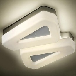Designer Touch Decorative Flush Mount Light White Warm White Light Fashion Simple Modern