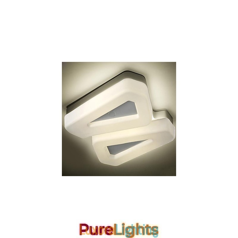 Designer Touch Decorative Flush Mount Light White Warm White Light Fashion Simple Modern