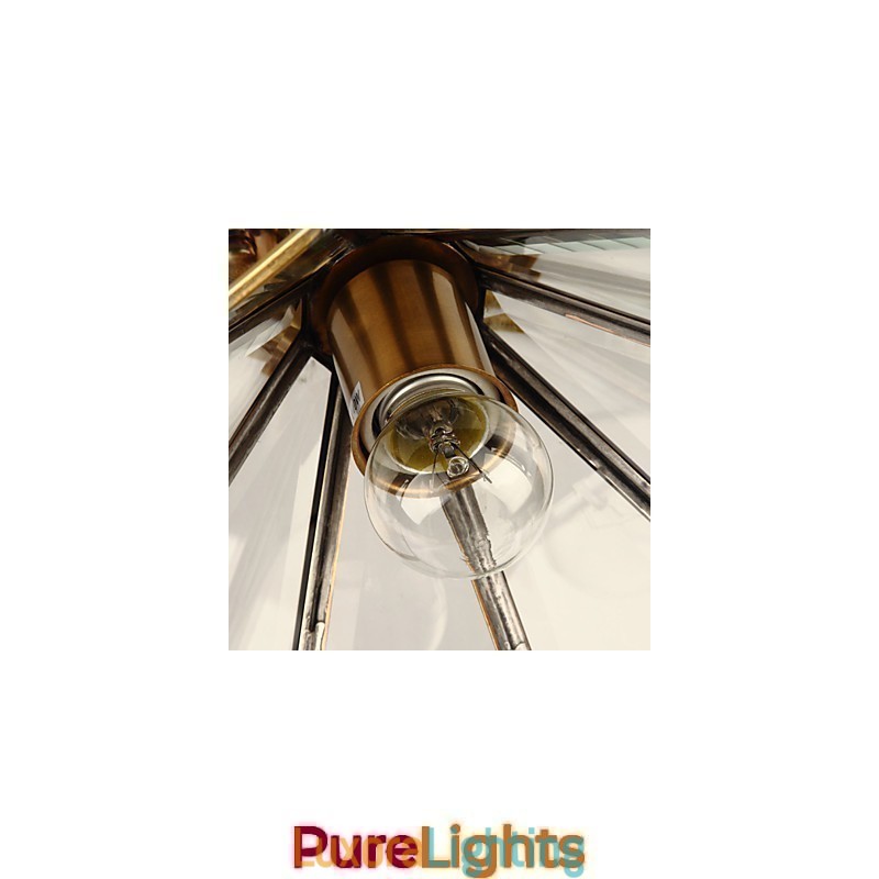 Designer Touch Decorative Traditional Classic Mini Style Brass Metal Flush Mount Spot Lights