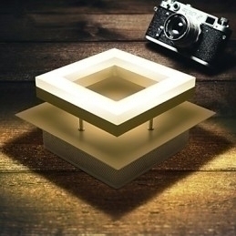 Designer Touch Decorative 9W Modern Contemporary Acrylic Flush Mount