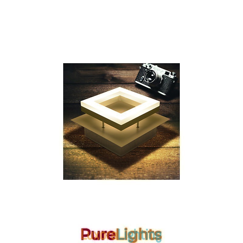 Designer Touch Decorative 9W Modern Contemporary Acrylic Flush Mount