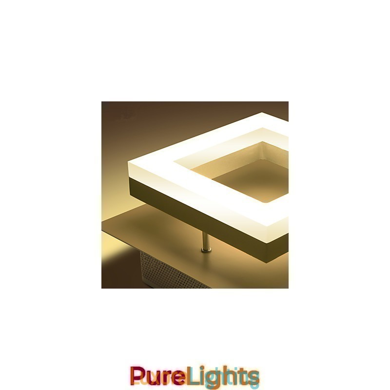 Designer Touch Decorative 9W Modern Contemporary Acrylic Flush Mount