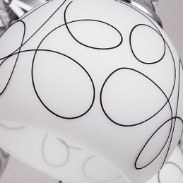 Designer Touch Decorative Chandelier Modern Crystal Living 8 lights