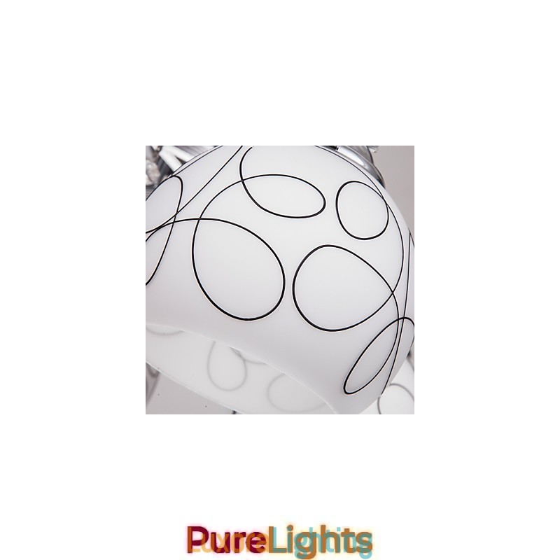 Designer Touch Decorative Chandelier Modern Crystal Living 8 lights