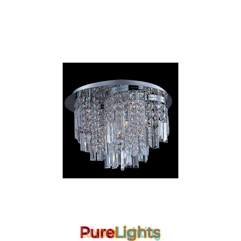 Designer Touch Decorative Semi Flush Mount with 10 Lights