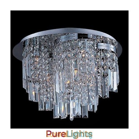Designer Touch Decorative Semi Flush Mount with 10 Lights