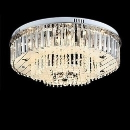 Designer Touch Decorative Flush Mount Modern Contemporary Metal