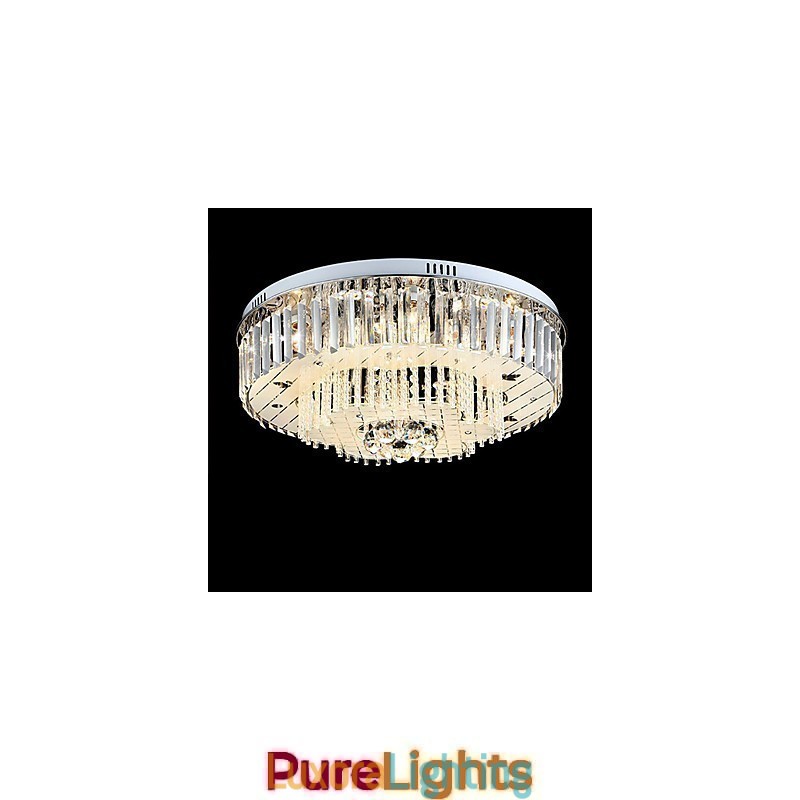 Designer Touch Decorative Flush Mount Modern Contemporary Metal