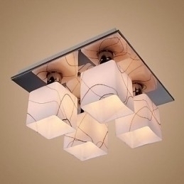 Designer Touch Decorative Track Lights Modern Contemporary Glass