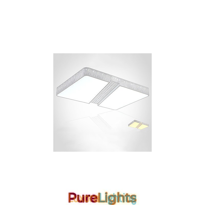 Designer Touch Decorative Flush Mount Modern Contemporary Metal