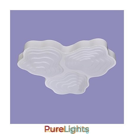 Designer Touch Decorative Ceiling Lamps 3 Light Artistic Stainless Steel Plating