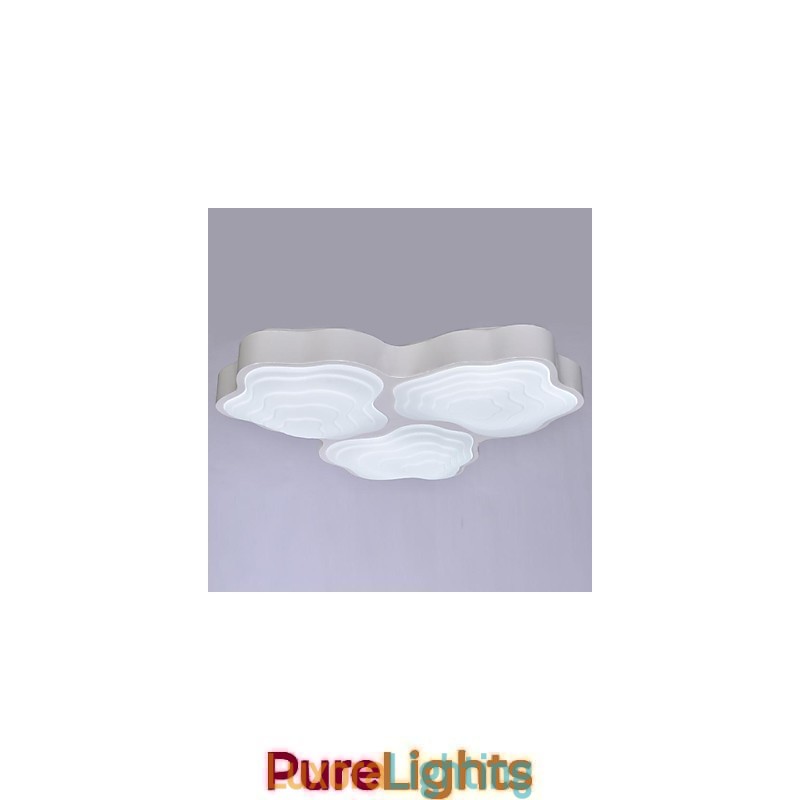 Designer Touch Decorative Ceiling Lamps 3 Light Artistic Stainless Steel Plating