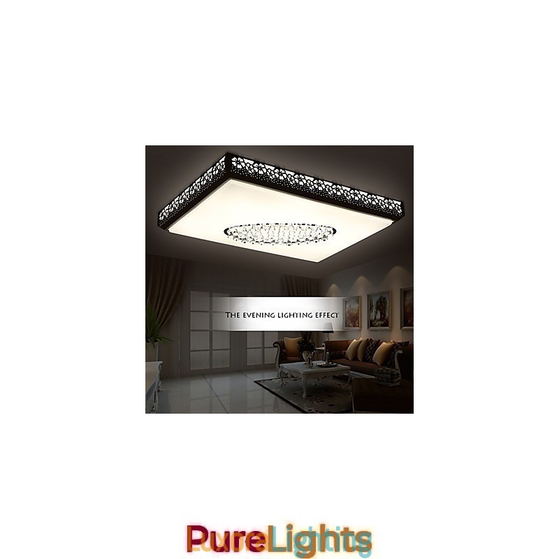 Designer Touch Decorative Flush Mount Modern Contemporary Metal