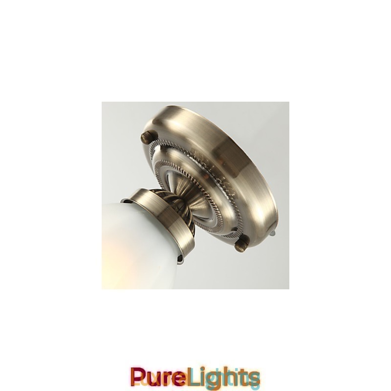 Designer Touch Decorative Traditional Classic Mini Style Electroplated Metal Flush Mount Spot Lights