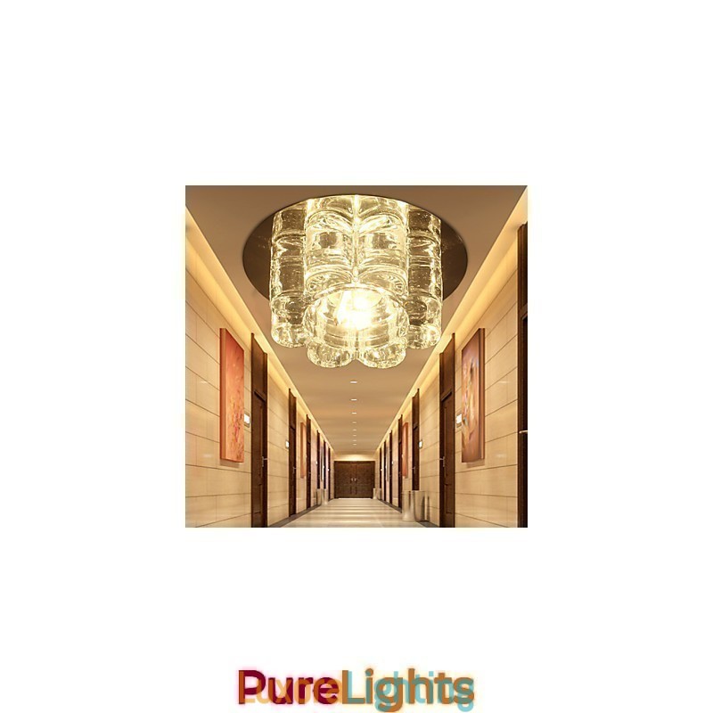 Designer Touch Decorative Modern Contemporary Crystal Flush Mount