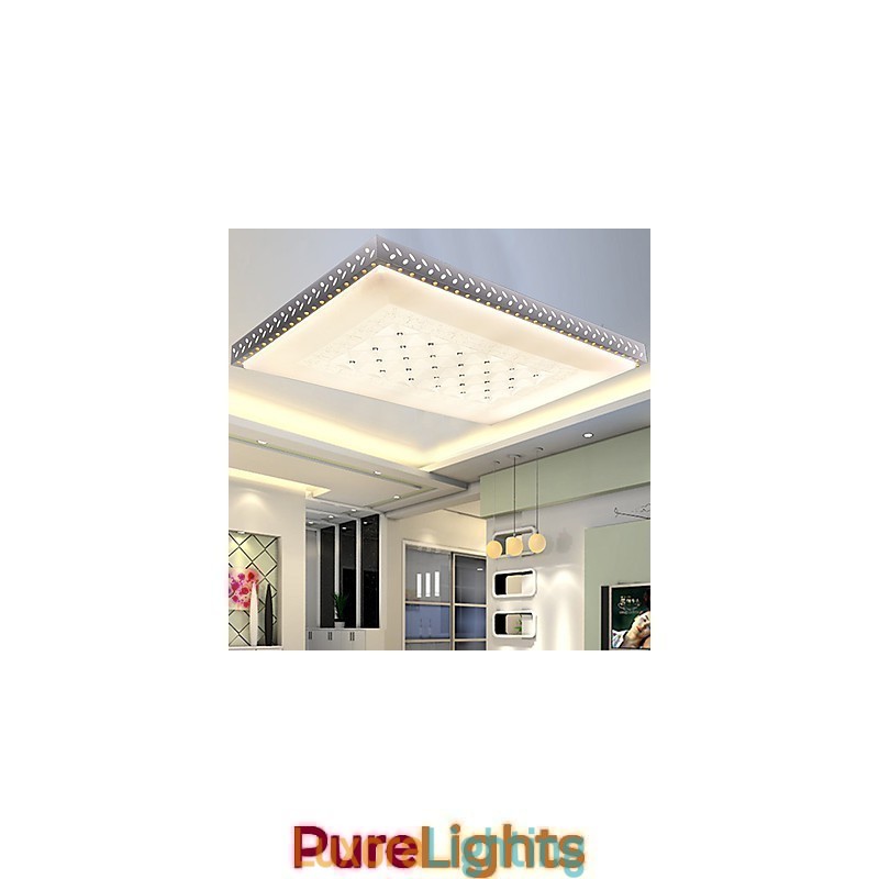 Designer Touch Decorative Flush Mount Modern Contemporary Metal