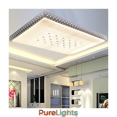 Designer Touch Decorative Flush Mount Modern Contemporary Metal