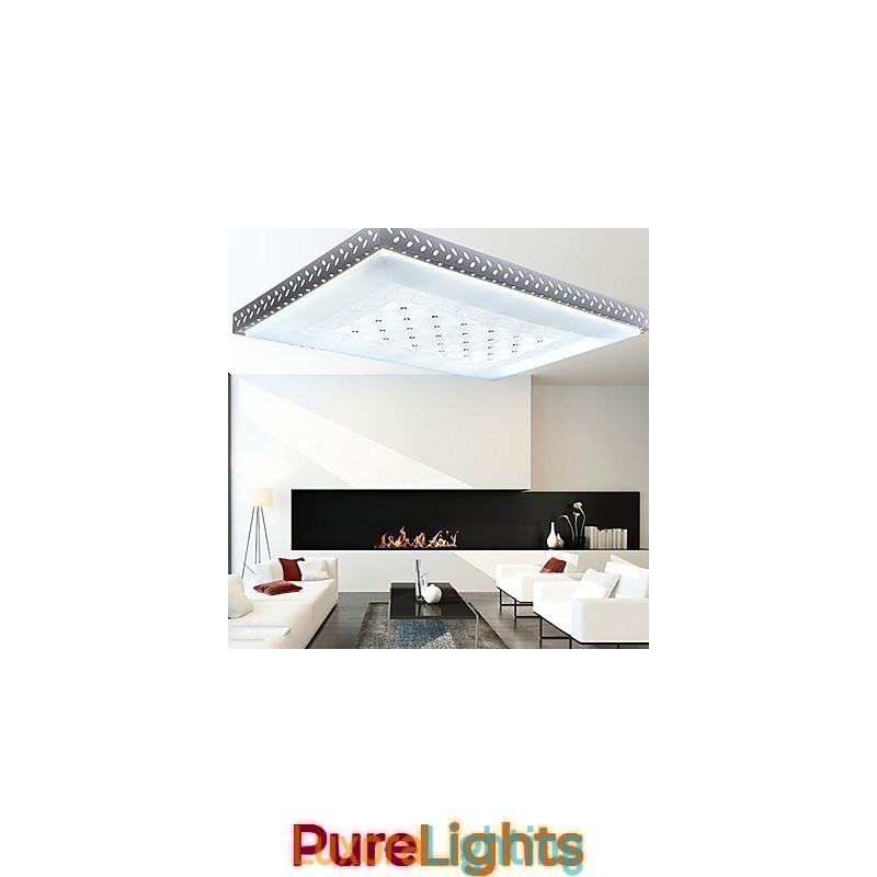 Designer Touch Decorative Flush Mount Modern Contemporary Metal