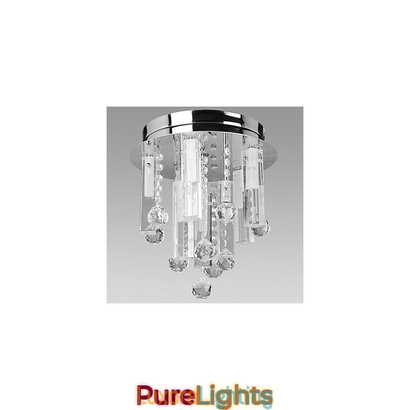 Designer Touch Decorative Crystal Ceiling Light with 8 Lights