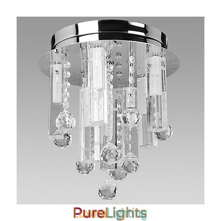 Designer Touch Decorative Crystal Ceiling Light with 8 Lights