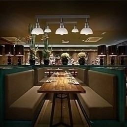 Designer Touch Decorative Flush Mount Trinal head Light White Glass Aluminum Frame Fashion Modern