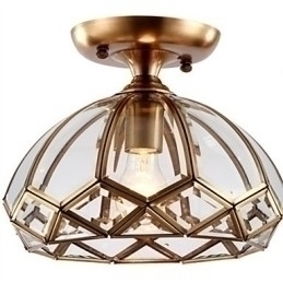 Designer Touch Decorative Flush Mount Traditional Classic Metal