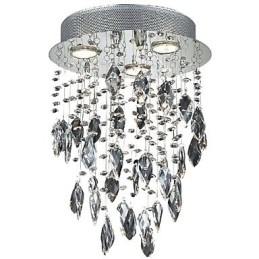 Designer Touch Decorative Semi Flush Mount with 3 Lights