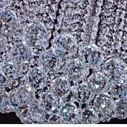 Designer Touch Decorative Flush Mount Crystal Modern Contemporary Metal