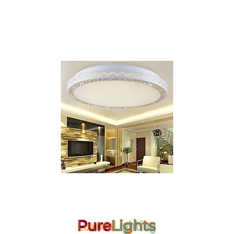 Designer Touch Decorative Flush Mount Modern Contemporary Metal