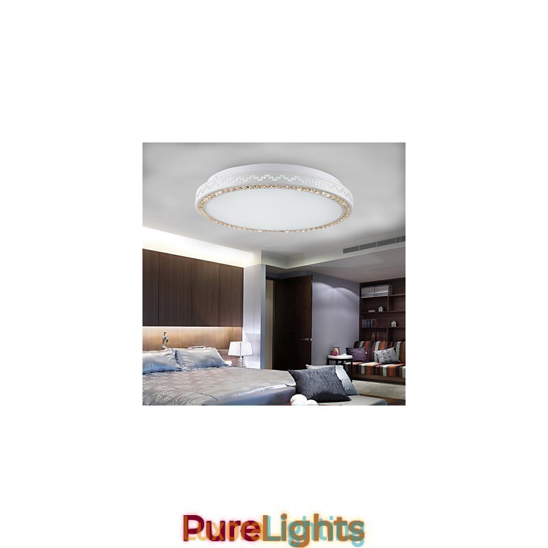 Designer Touch Decorative Flush Mount Modern Contemporary Metal