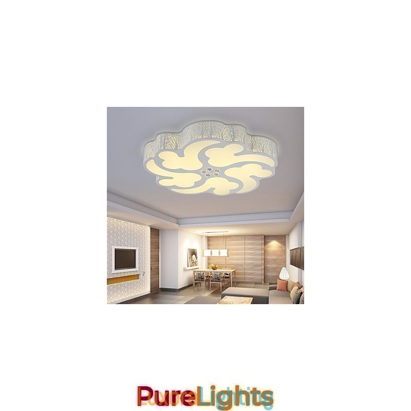 Designer Touch Decorative Flush Mount Modern Contemporary Metal