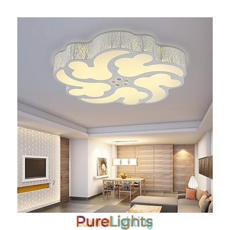 Designer Touch Decorative Flush Mount Modern Contemporary Metal