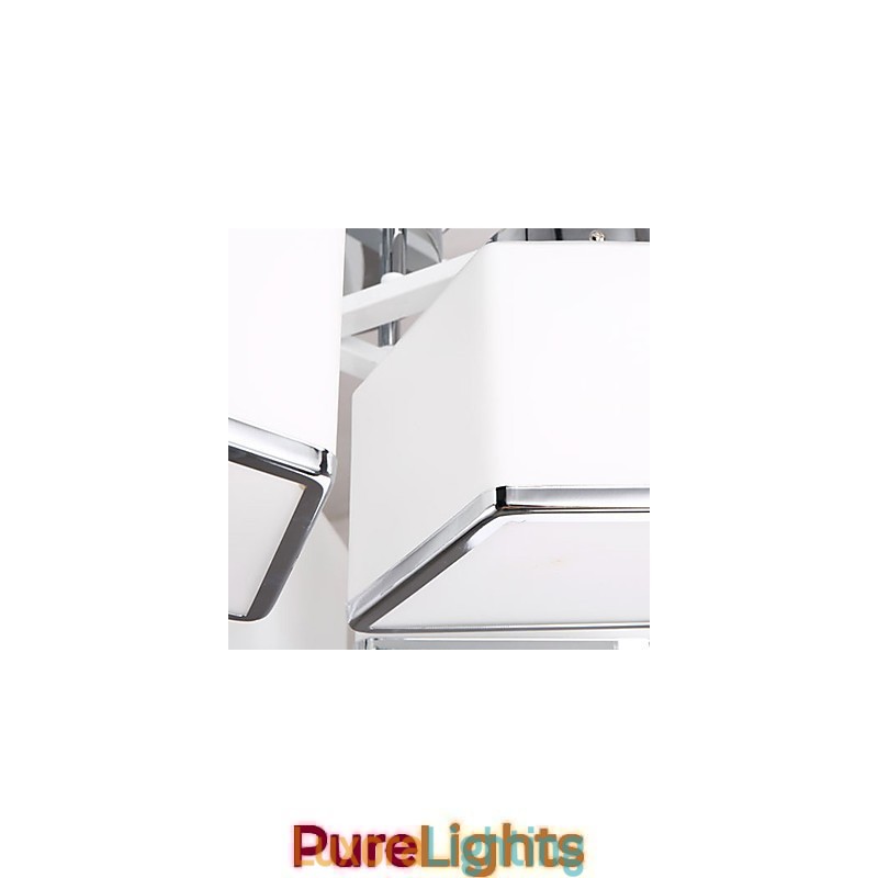 Designer Touch Decorative Flush Mount Modern Contemporary Glass