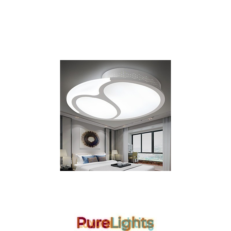 Designer Touch Decorative Flush Mount Modern Contemporary Metal