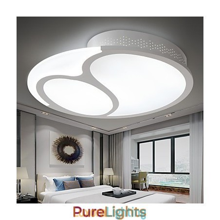 Designer Touch Decorative Flush Mount Modern Contemporary Metal