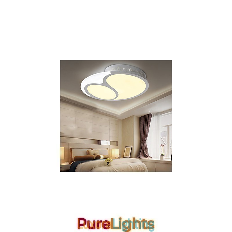 Designer Touch Decorative Flush Mount Modern Contemporary Metal