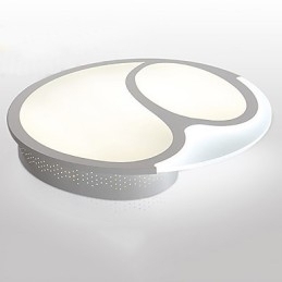 Designer Touch Decorative Flush Mount Modern Contemporary Metal